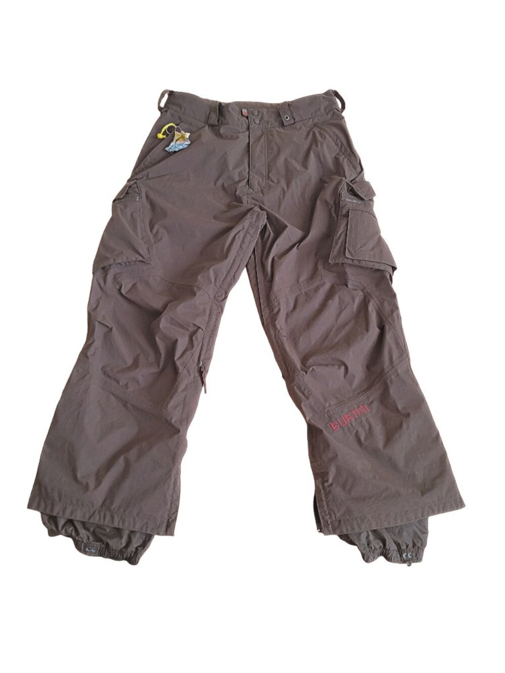 Burton Men's Brown Workwear Dryride Cargo Snowboard Pants (size L)